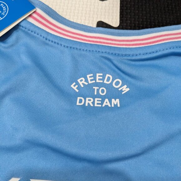 Messi #10 Inter Miami CF 25/26 Third Aqua Adidas Jersey - Picture 8 of 11